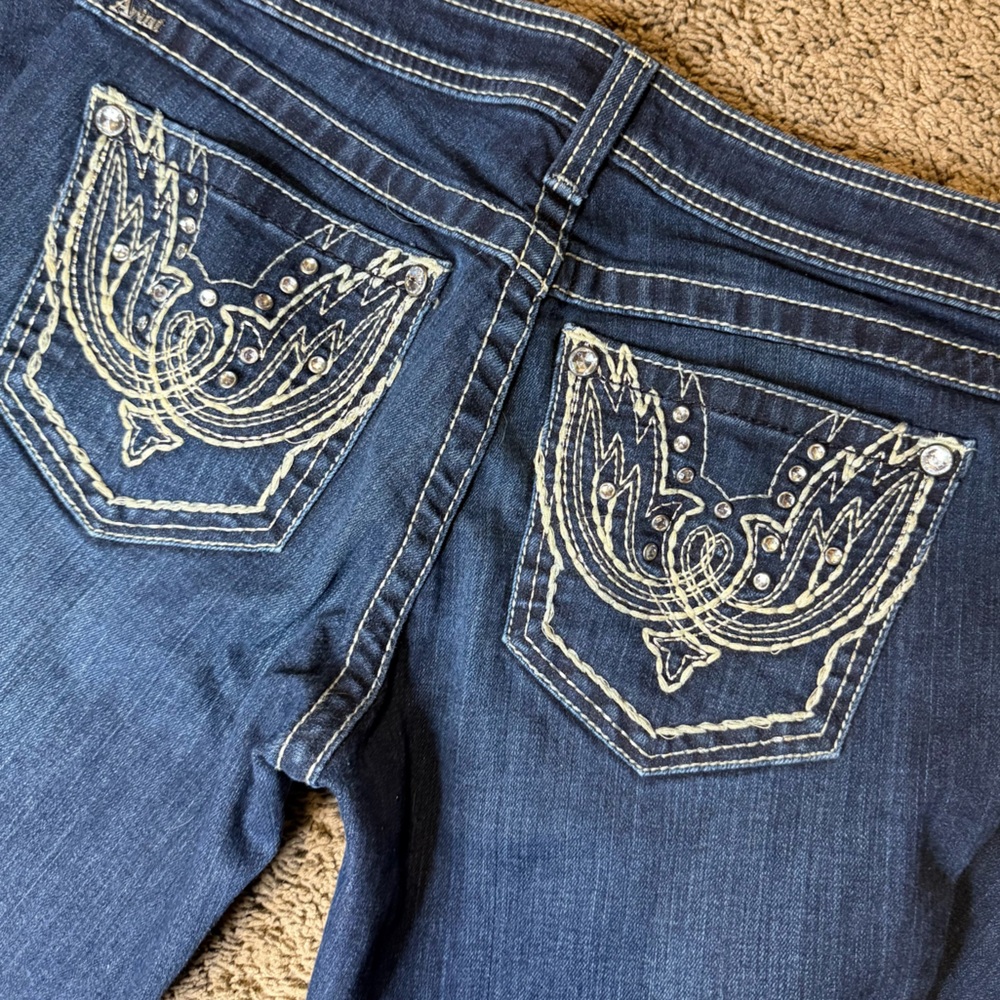 ARIAT Turquoise Jeans Size 29R J34